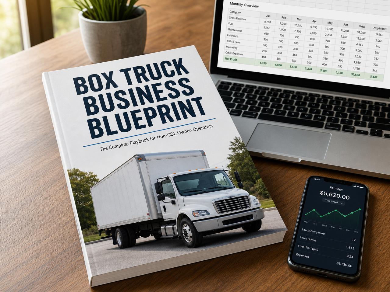 Trucking Blueprint PDF mockup